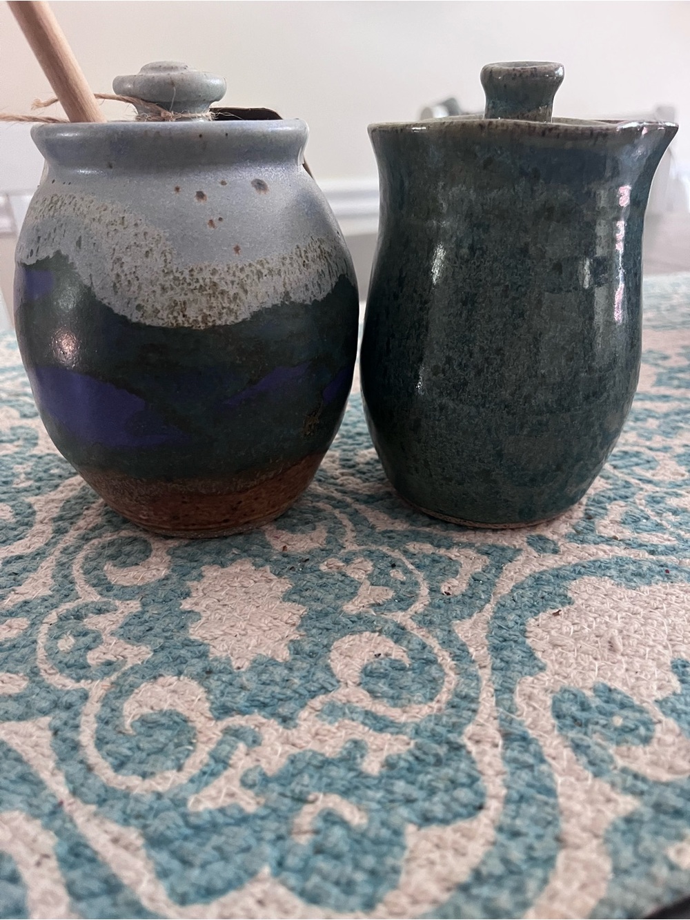 Handcrafted Ceramic honey pots